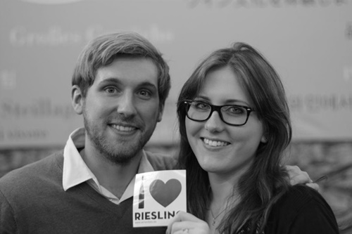 Kilian und Angelika vom Weingut Franzen an der Mosel, in Bremm