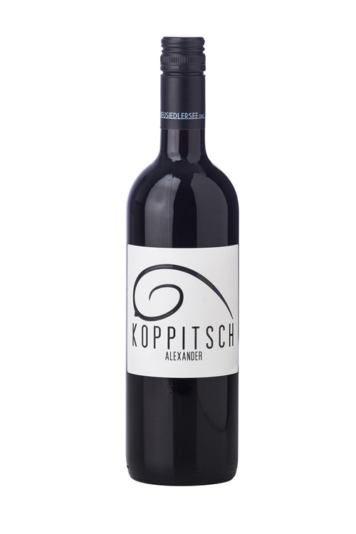 Weinflasche-Etikett-Koppitsch