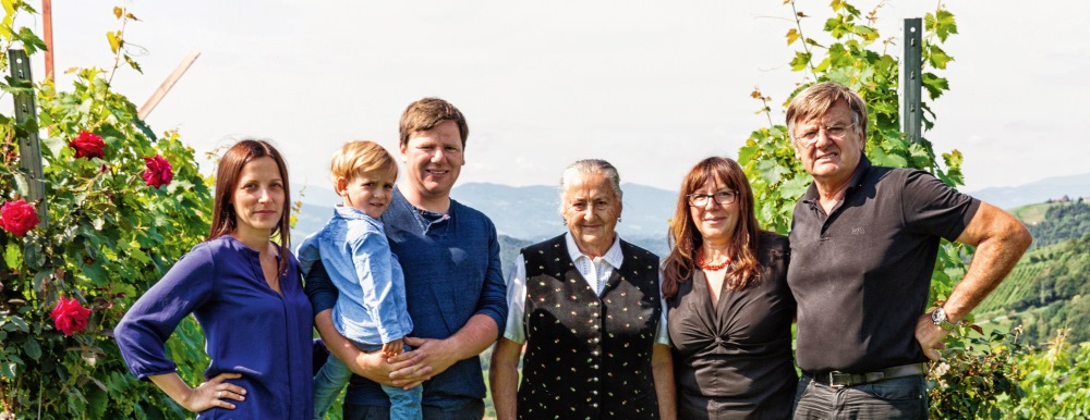 Familie Wohlmuth aus der Südsteiermark